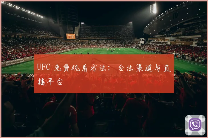 UFC 免费观看方法：合法渠道与直播平台